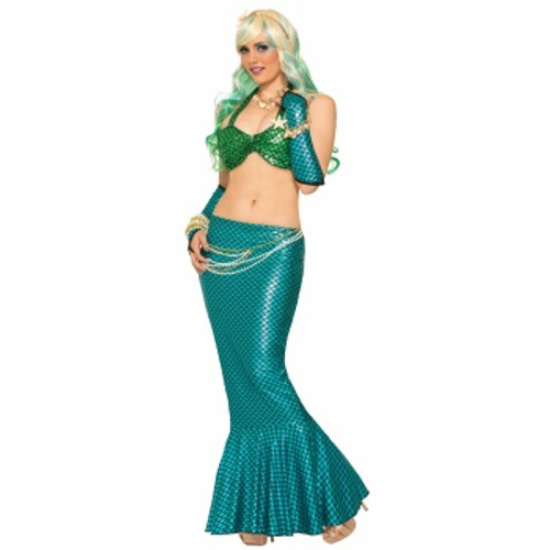 Mermaid Skirt Adults Full length Metallic Fabric