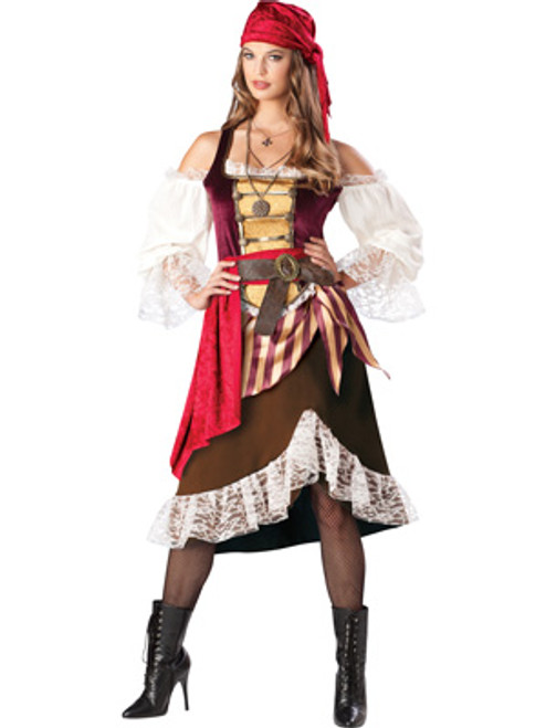 Deckhand Darlin' Women's 4Pc Pirate Costume