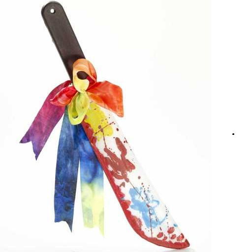 Twisted Attractions Bloody Clown Machete