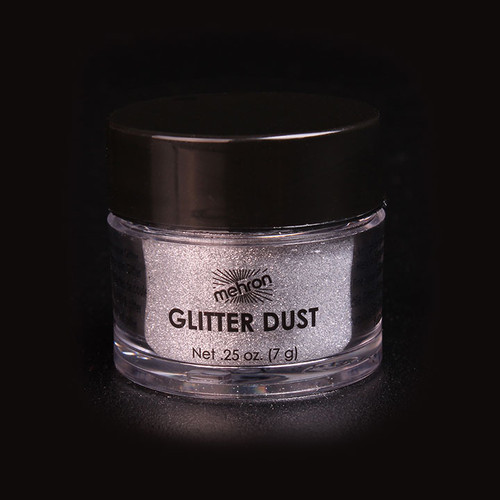Glitter Dust Silver .25 oz