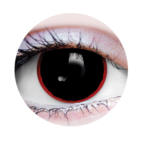 PRIMAL ® Hellraiser I - Black Colored Contact Lenses