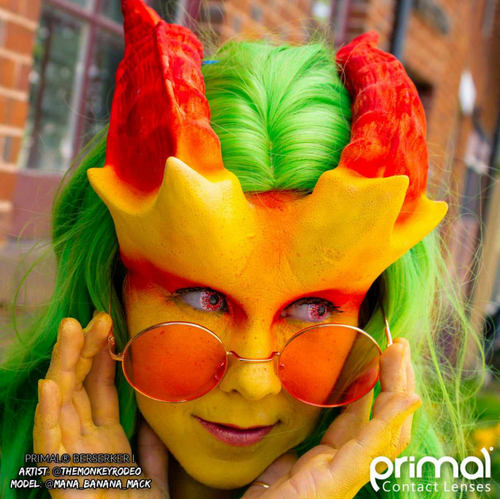Primal Berserker I Contacts Halloween 