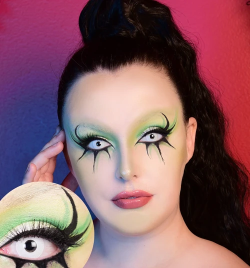 Primal Zombie I Contacts Halloween