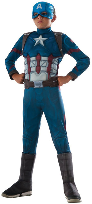 Avengers Licensed Captain America Costume Kids Muscle Chest Costume From Infinity War Marvel 