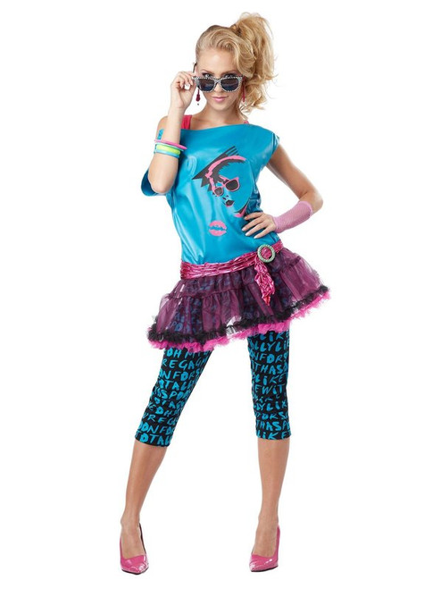 Valley Girl 80's Costume Adult