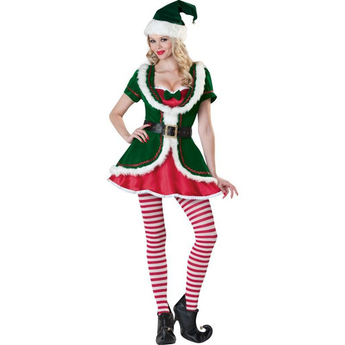 Rent: Holiday Honey Women's Elf Costume Set(51002RENT)