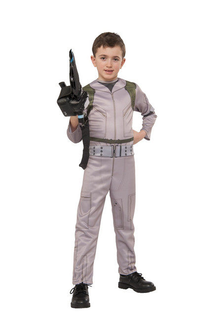 Ghostbuster's Kids Printed Jumpsuit with Inflatable Proton Wand