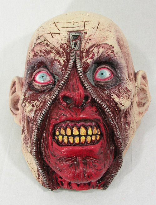 Zipper Zombie Mask 