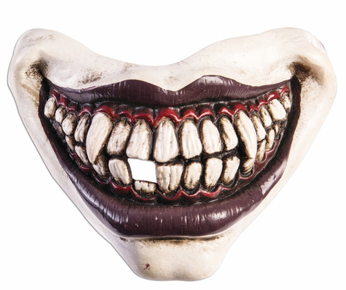 Evil Clown Mouthpiece with Elastic Strap 