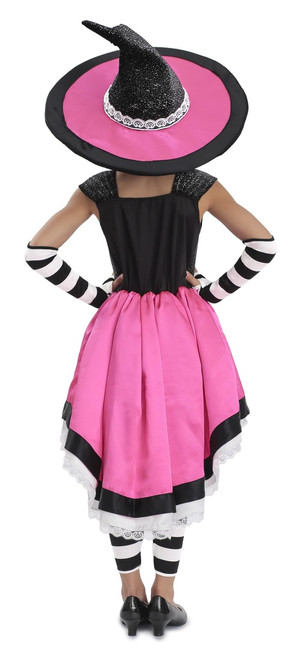 Luna the Witch girls Dress, Hat, Arm Warmers & Leggings