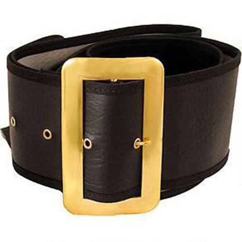 Santa Belt Large Naugahyde with Buckle Eyelets Belt Loop 