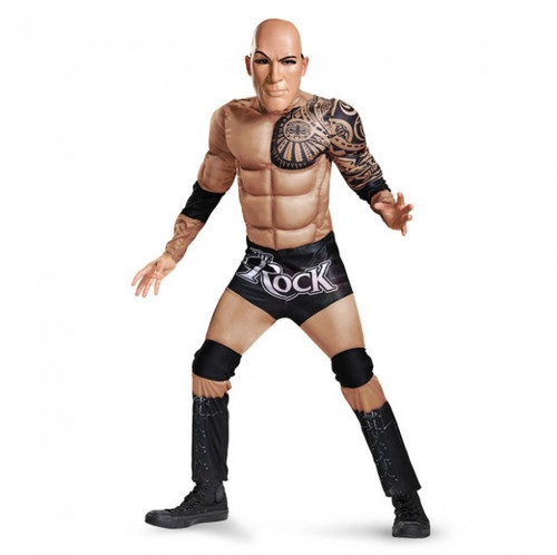 WWE The Rock Kids Classic Muscle Suit Costume
