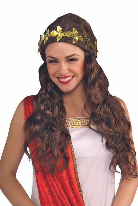 Gold Leaf Headband Flexiable to fit many sizes