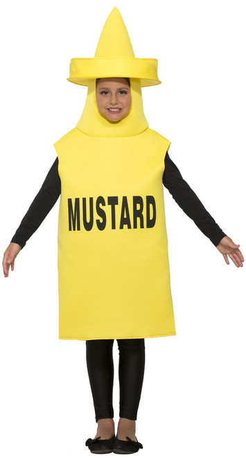 Mustard Costume Kids One Size Fits Most up to Size 10