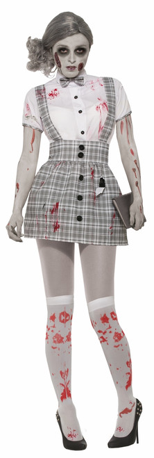 Zombie School Girl Adult Costume