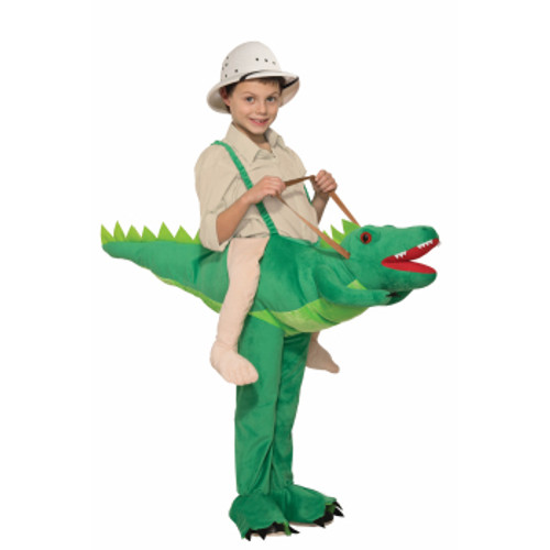 Ride-A-Gator Kids Costume Ride-on top 