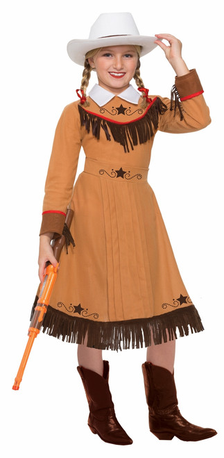 Texas Rosie Western Frontier Dress Kids Costume 