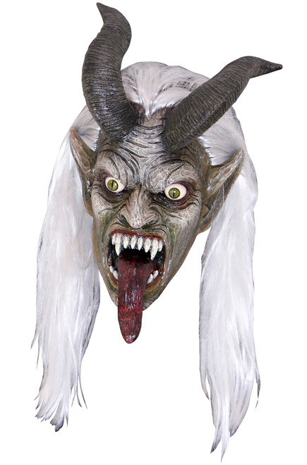 Krampus Night Mask with Horns