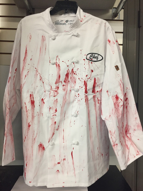 Chef Bloody Work Shirt Authentic Uniform