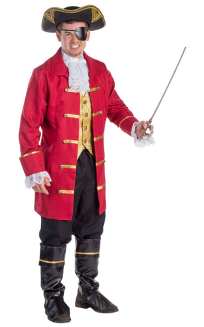 Elite Pirate Mens Complete Costume