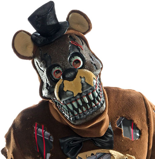 Five Nights at Freddy's Licensed Nightmare Freddy Adult Mask