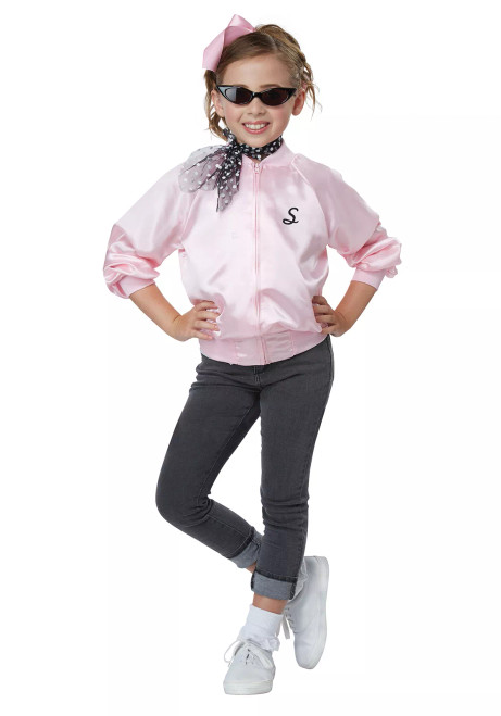 50's Satin Kid's Varsity Jacket 50's Satin Kid's Varsity Jacket