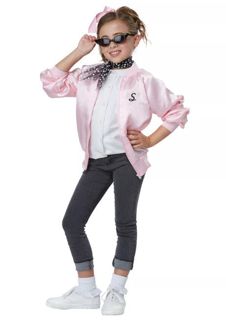 50's Satin Kid's Varsity Jacket 50's Satin Kid's Varsity Jacket