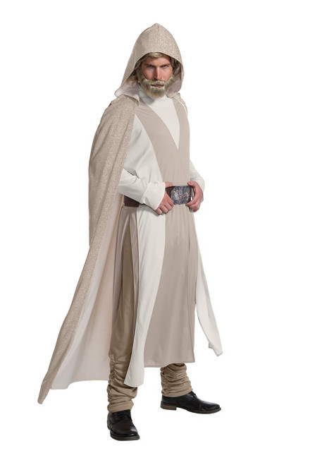 Star Wars The Last Jedi Licensed Luke Skywalker Adult Costume 