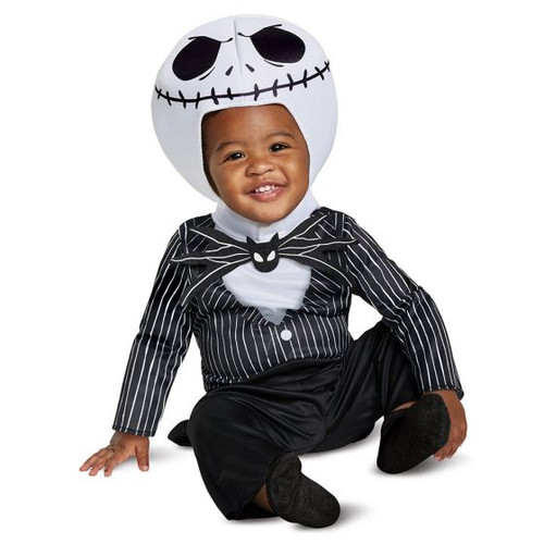Nightmare Before Christmas Toddler Jack Skellington Costume w/ Mask