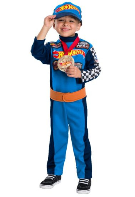 Race Car Drive Hot Wheel Licensed Childs Costume