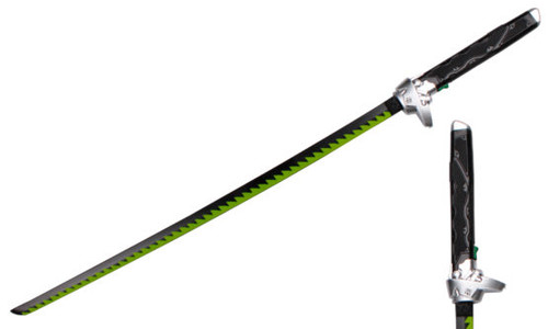 Ninja Sword Foam Green 41.25"