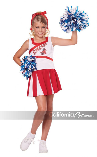 High School Cheerleader Kids Costume High School Cheerleader Kids Costume