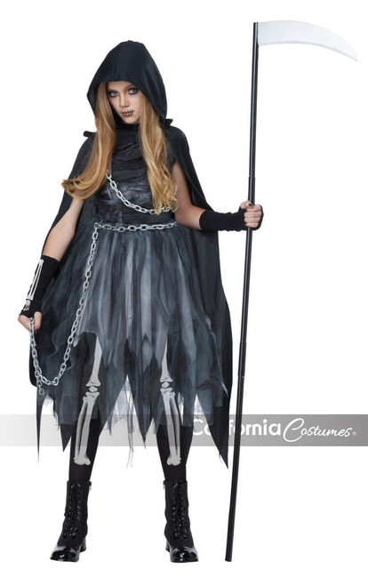 Reaper Girl Kids Costume