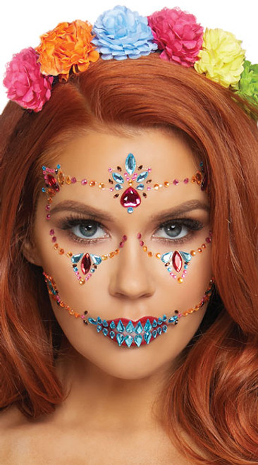 Leg Avenue DOTD Adhesive Face Jewels Sticker