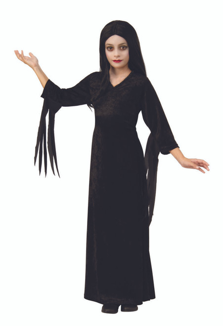 Kids The Addams Family Animated Movie Morticia Costume