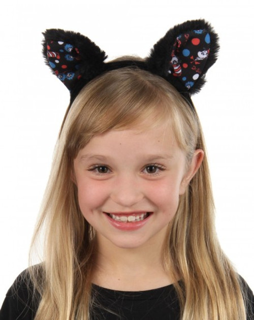 Dr. Seuss The Cat In The Hat Patterns Ears Headband