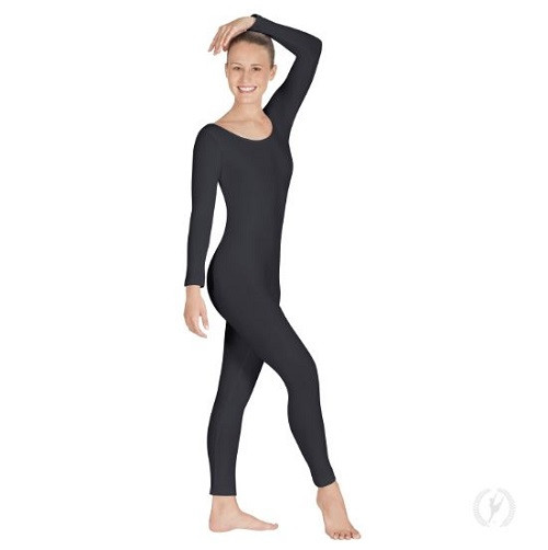 Eurotard Studio Adult Cotton Long Sleeve Unitard