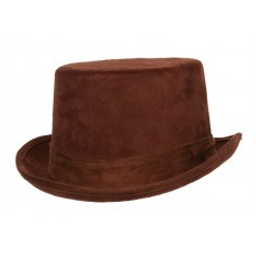 Suede Top Hat Brown