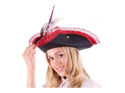 Pirate Deluxe Tricorn Hat