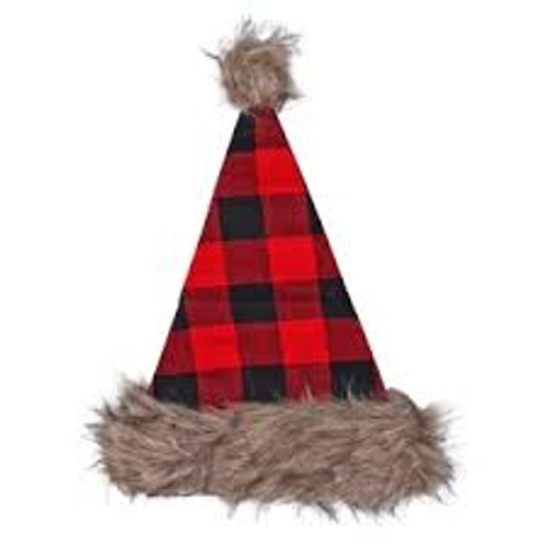 Flannel Santa Hat