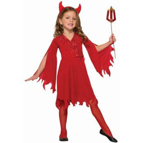 Delightful Devil Girls Costume