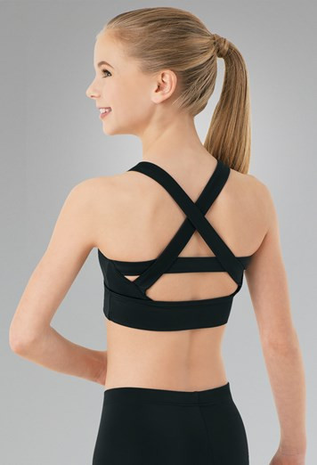 Balera Crisscross Back Bra Top - Imaginations Costume & Dance
