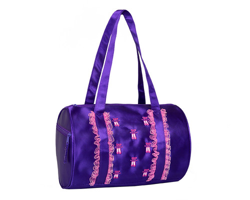 Dance Bag Ruffles2 - Purple