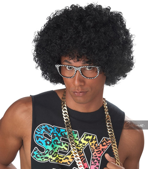 Jumbo Black Afro Wig