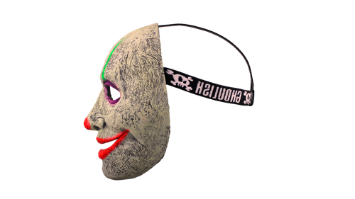 Murder Clown Neon Smile Mask