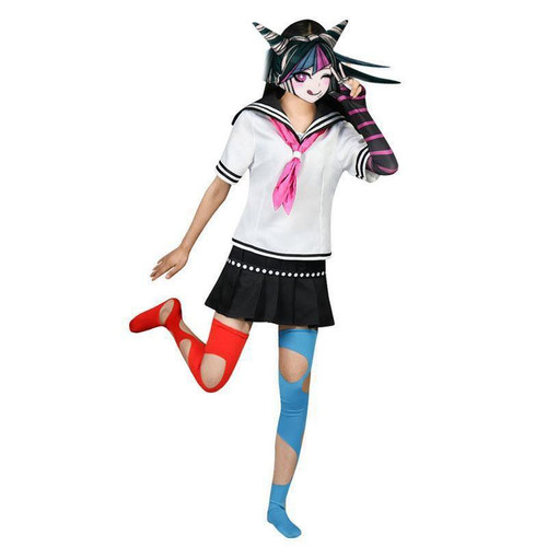 Anime Danganronpa: Trigger Happy Havoc Mioda Ibuki Uniform Cosplay Costumes Anime Danganronpa: Trigger Happy Havoc Mioda Ibuki Uniform Cosplay Costumes