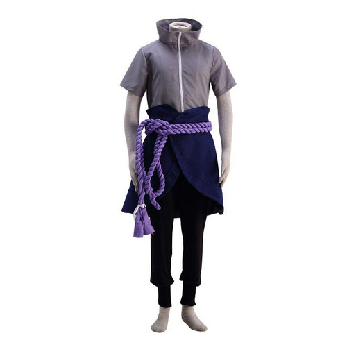 Anime Naruto Sasuke Uchiha Ninja Outfit Halloween Cosplay Costume Anime Naruto Sasuke Uchiha Ninja Outfit Halloween Cosplay Costume