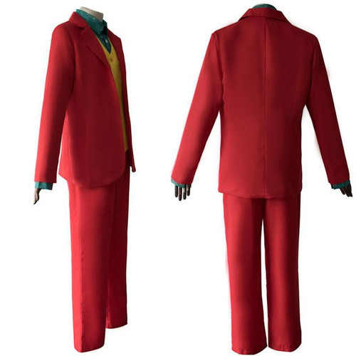 2019 Movie Joker Halloween Male Suit Cosplay Costumes 2019 Movie Joker Halloween Male Suit Cosplay Costumes