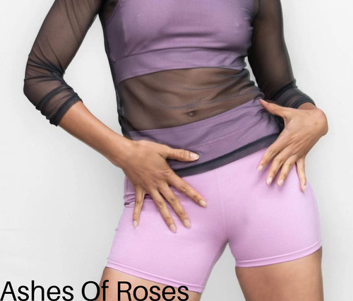 Fine Heather Short with Flatlock Stitching - Womens Fine Heather Short with Flatlock Stitching - Womens