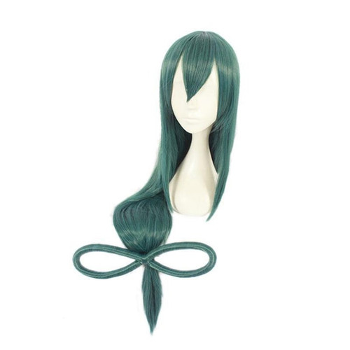 Anime My Hero Academia Tsuyu Asui Cosplay Wigs Long Green Wig